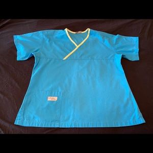 Urbane scrub top